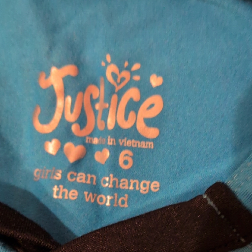 Justice Blue Cheer Hoodie Legging Set - Picture 2 of 8